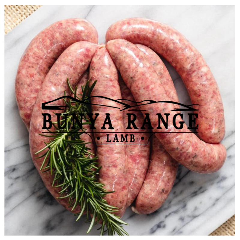 Bunya Range Lamb Sausages